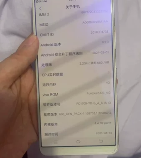 vivoX20，正常使用，未拆机。一切都是...