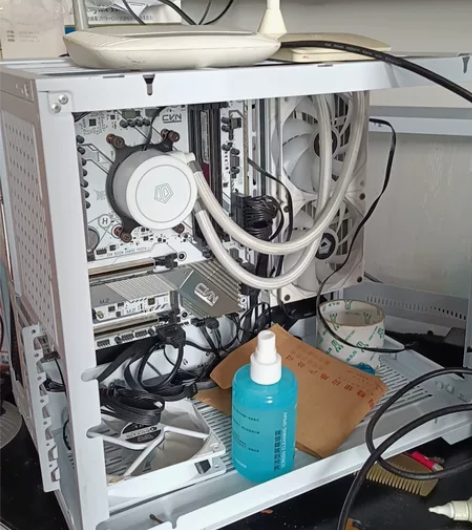 机箱内存水冷主板m.2 512g硬盘打包出...