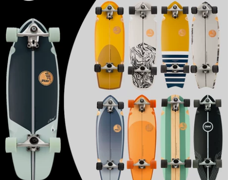 滑板西班牙进口Slide陆地冲浪板初学者成...