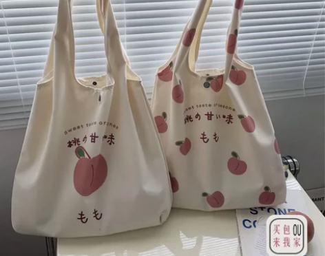 全新 包包女2022新款ins帆布包女学生...