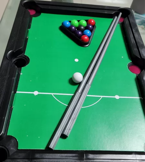 桌面迷你台球 可以在家和孩子进行亲子游戏 ...