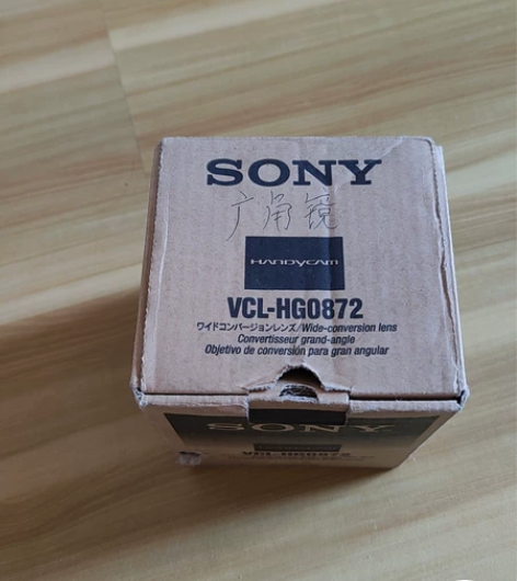 Sony 索尼摄像机广角镜成色不错，镜片没...