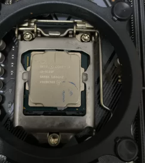 i3 9100f+华硕b360M-K主板没...