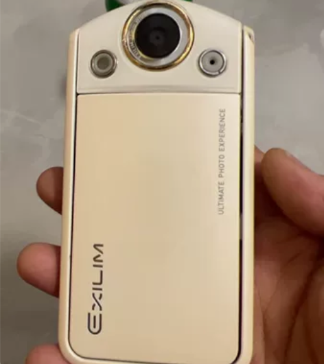 卡西欧TR350 自拍神器，自带美颜功能拍...