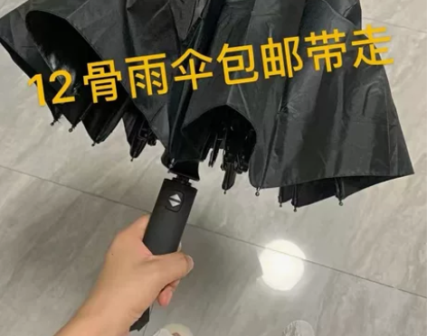 全自动12骨雨伞防风加固遮阳伞晴雨两用太阳...