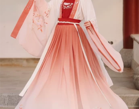 【告白价】劲合汉服女中国风【牡丹记】齐胸齐...