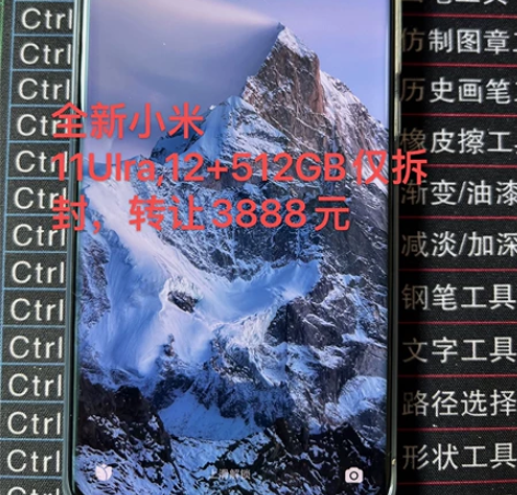 小米11ultra 12+512 %100...