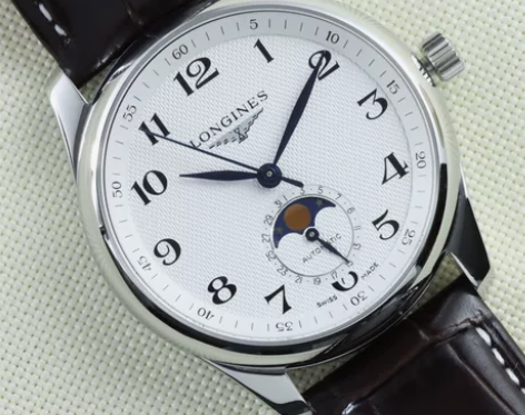 二手浪琴名匠八针月相机械男表男士手表 男士...