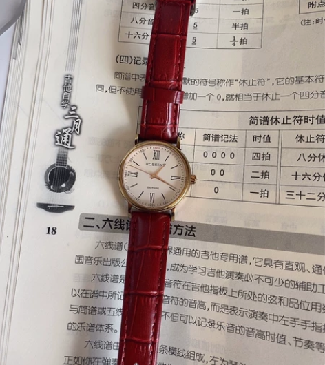 罗西尼手表 换过表带 表带花120换的 没...