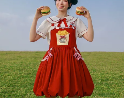 【仲夏物语 限定套餐花苞裙】 是裙子是裙子...