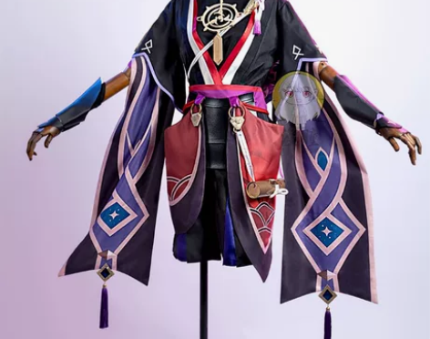 三町目原神cos服愚人众第六席散兵cos全...