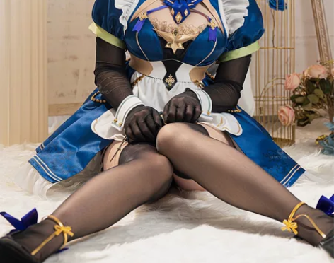 预售Uwowo悠窝窝原神砂糖同人女仆l码 ...