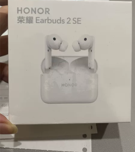 荣耀耳机Earbuds 2SE白色 全新原...
