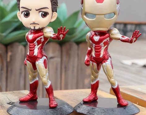 漫威 Qposket复仇者联盟Q版钢铁侠托...