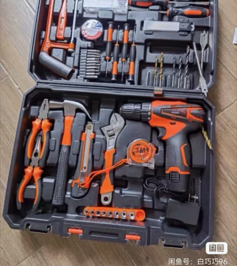 工厂倒闭【低价处理】维修工具箱手动组合家用...