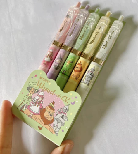 包邮一盒晨光绿野仙踪系列中性笔0.5mm黑...