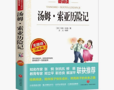 汤姆·索亚历险记 教育部推荐读物 中小学生...