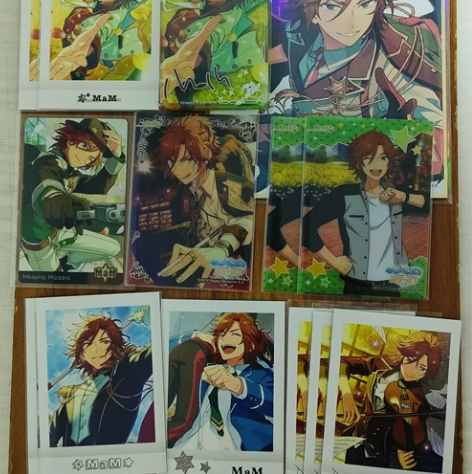 偶像梦幻祭 三毛缟斑set 可拆可直拍，拆...