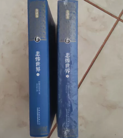 正版《悲惨世界》上下册 全新