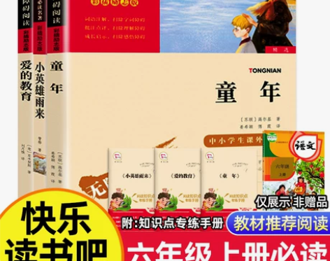 小英雄雨来六年级上册必读课外书童年书高尔基...