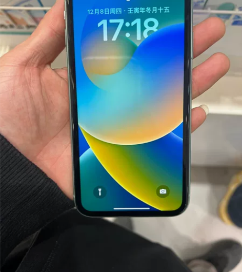 iPhone 11国行256 换过电池,电...