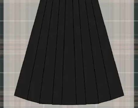 【海月社】鲸墨水手服套装，纯色褶裙，白色短...