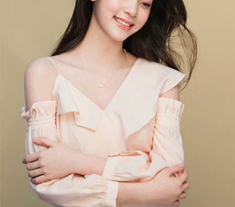 欧阳娜娜同款显瘦气质甜美小众别致设计感法式...