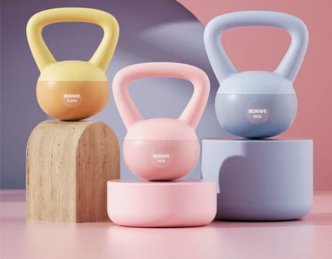 帝威壶铃女士家用健身器材练深蹲神器宿舍哑铃...