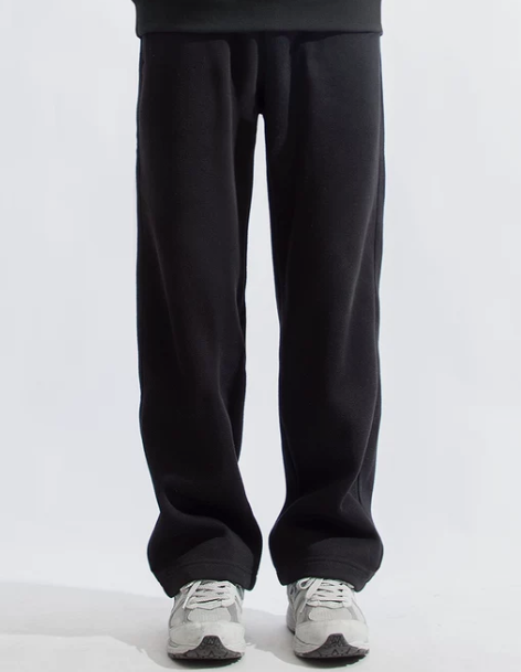 裤子加绒 加厚裤子XHH 冬季黑色休闲运动...