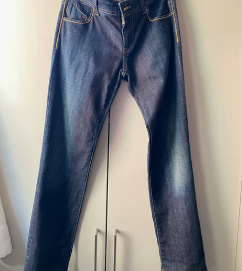 秋冬正品26码armani jeans 深...