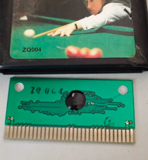 世嘉游戏卡。台球。玩的直接拍。 已测试好，...