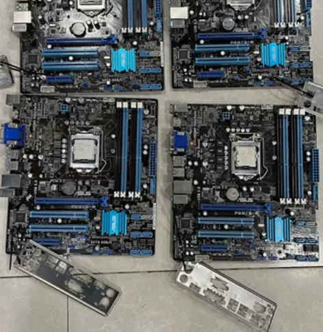 华硕p8b75-m中板带挡板中片打包出11...