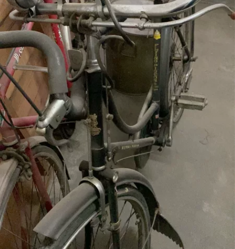 69年代老飞鸽自行车，PB13型二八弯梁坤...