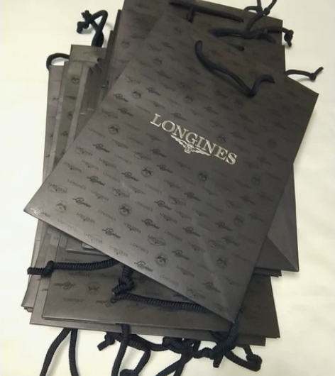 礼品袋手提袋纸袋手表盒手袋浪琴纸袋 实拍图...