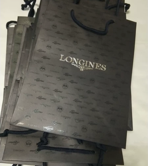 礼品袋手提袋纸袋手表盒手袋浪琴手提袋。 实...