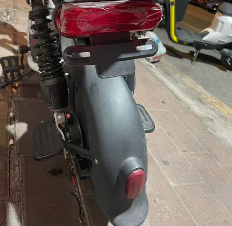 9成，48v台铃电动车换了后减震，带充电器...