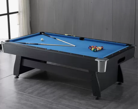 标准型台球桌家用美式黑八桌球台商用大理石台...
