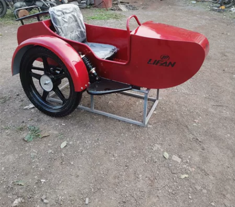 力帆摩托车改偏三轮挎斗！ 纯手工打造！标价...