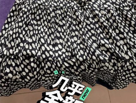 夏秋季连衣裙 长款连衣裙 荷...