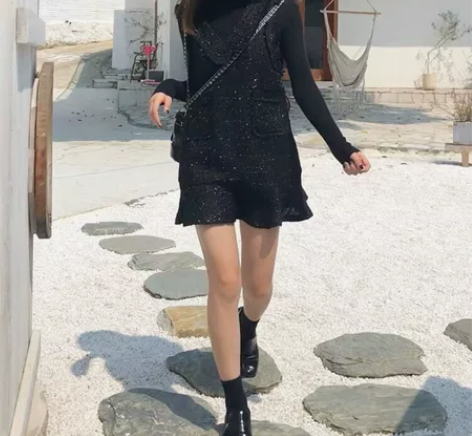 cosheng重生150小个子秋季穿搭小香...