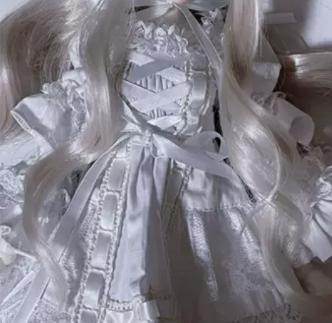 【出】bjd娃衣 苏州阿姨BJD娃衣  白...