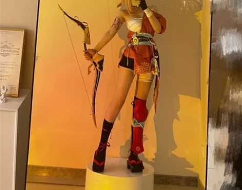 琉焰华舞宵宫全套特价出!! 全套衣服265...