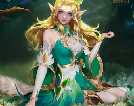 王者荣耀王昭君精灵公主cos 大全套裙子[...