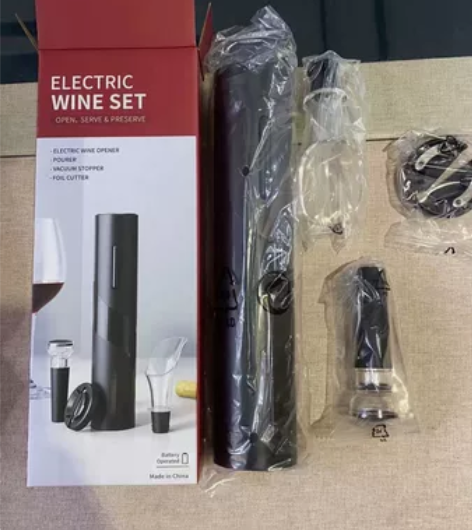 红酒电动开瓶器套装 感兴趣的话点“我想要”...