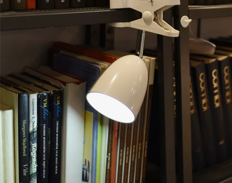 出口日本 led护眼夹子灯大学生学习宿舍卧...