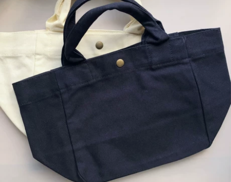 日本keyuca帆布手提袋 饭盒便当袋 风...