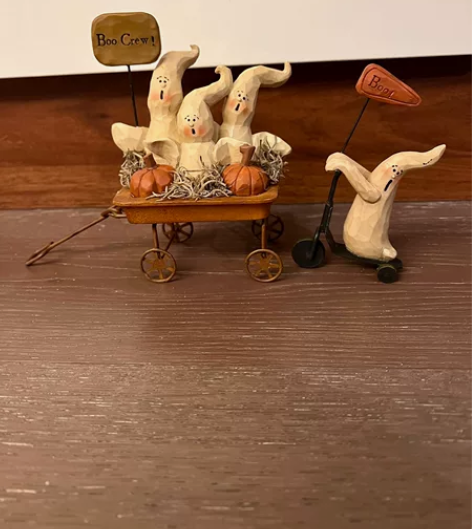 富丽阿飘树脂 拉车滑板车 太有趣了非样品，...