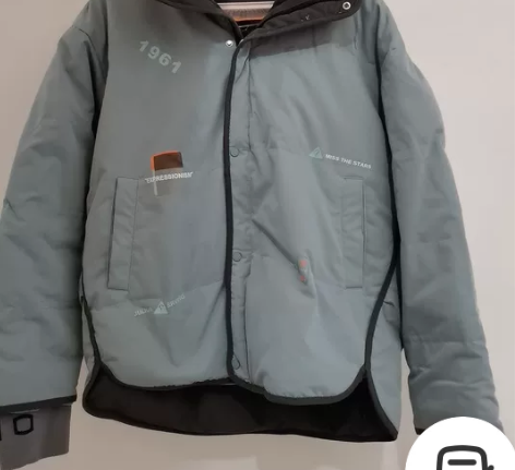 男士羽绒服线下商场购入 瘦了穿不上了 ,...