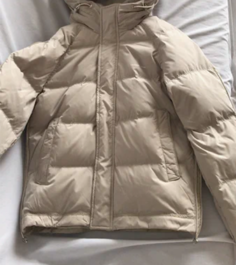 品牌男士羽绒服 全新无吊牌，黑色有m l ...