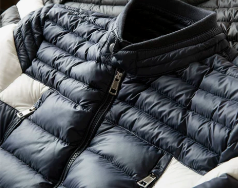 蒙口冬季新款保暖白鹅绒填充时尚撞色拼接帅气...